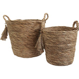 Basket W/ Fringe