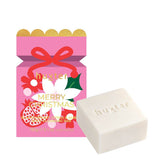 Blackcurrant, Citrus & Amber Body Cleansing Bar Bon Bon - Pink - Xmas Flowers Collection - 1 x 150gm Soap
