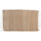 Cotton Neutral Handwoven Mat