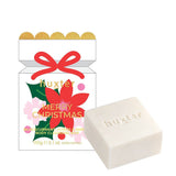 Blackcurrant, Citrus & Amber Body Cleansing Bar Bon Bon - White - Xmas Flowers Collection - 1 x 150gm Soap