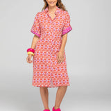 Maui Shirt Dress - Naples Pomodoro