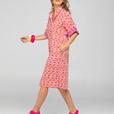 Maui Shirt Dress - Naples Pomodoro