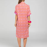 Maui Shirt Dress - Naples Pomodoro