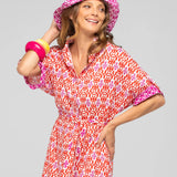 Maui Shirt Dress - Naples Pomodoro