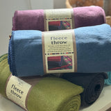 Fleece Throw - Plum