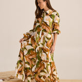 Fly Away Dress | Autum Jungle