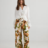 Fly Away Pant – Autumn Jungle | Wide-Leg Cotton Pants