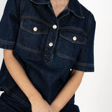 AMICI TOP | Dark Blue