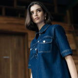 AMICI TOP | Dark Blue