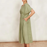 SOJOURN DRESS - ALOE