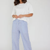 Alexandra Denis Pants - Blue Stripe
