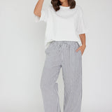 Alexandra Denis Pants - Black Stripe