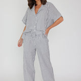 Alexandra Denis Pants - Black Stripe