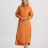 Castro Overshirt – Amber Linen Cotton Blend