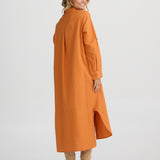 Castro Overshirt – Amber Linen Cotton Blend