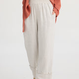 Sienna Pant – Natural Linen