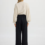 Sienna Pant – Black Linen