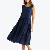 St Tropez Dress Navy