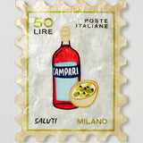 Jones and Co Campari Stamp