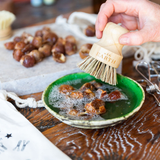 (Pre Order) Natural Fibre Pot Brush - scrub sustainably!