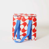 Medium Insulated Tote - Red Ripple.