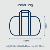 Barrel Bag – Oxford Stripe