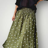 Lulu skirt by FROCKK in Army spot
