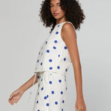 ROSE TOP - POLKA DOT