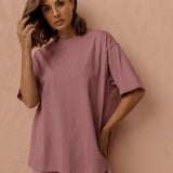 JINKS T-shirt Dusty Pink