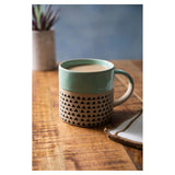 Turquoise MIKASA Mug