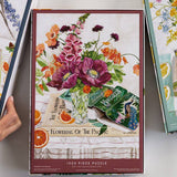 Poppies and Foxglove 1000pc Puzzle