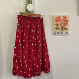 Lola skirt by FROCKK in Red spot
