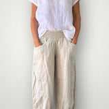 JACKIE LINEN PANT by FROCKK