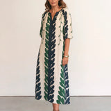 Winnie Linen Tunic Dress in Vineline