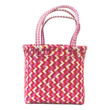 (Pre Order)Large Recycled Plastic Woven Shopping Bag