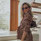 Ana shirt / jacket -Deer print LJC designs