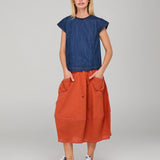 GURU SKIRT - BURNT ORANGE