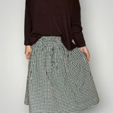 Lola Skirt by FROCKK - black gingham