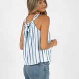 Coastal Halter Stripe