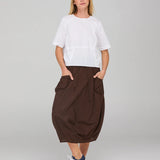 GURU SKIRT - GROUND COFFEE