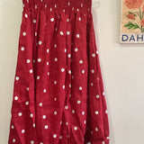 Lola skirt by FROCKK in Red spot