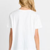 ELLIA CREW TEE - Flower Print - by BETTY BASICS