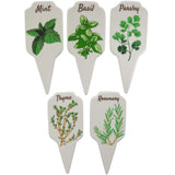 Garden Stakes - Herbs - Set of 5 - LA VIDA