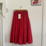 Lola Skirt by FROCKK in Red linen