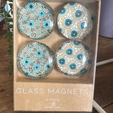 Glass Magnets (4 pack)