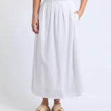 Tiana Skirt White