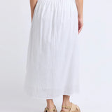 Tiana Skirt White