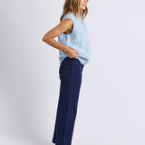 Josie Knit Top Ice Blue