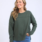 Jayne Throw On Top Khaki ( pre order)