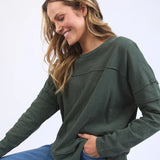 Jayne Throw On Top Khaki ( pre order)